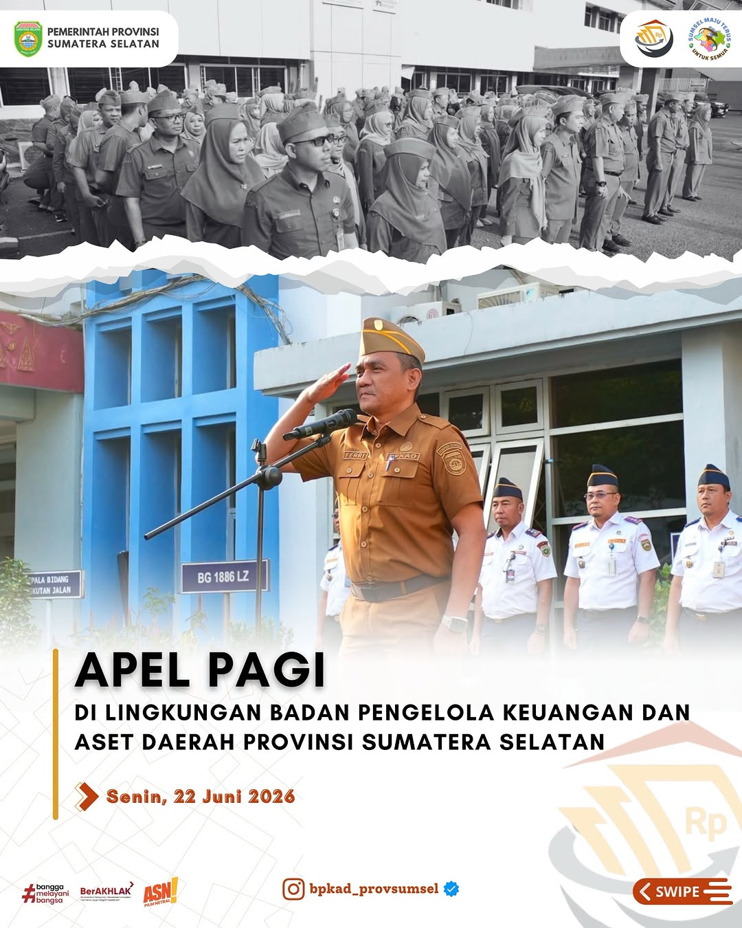 Kegiatan Instagram BPKAD