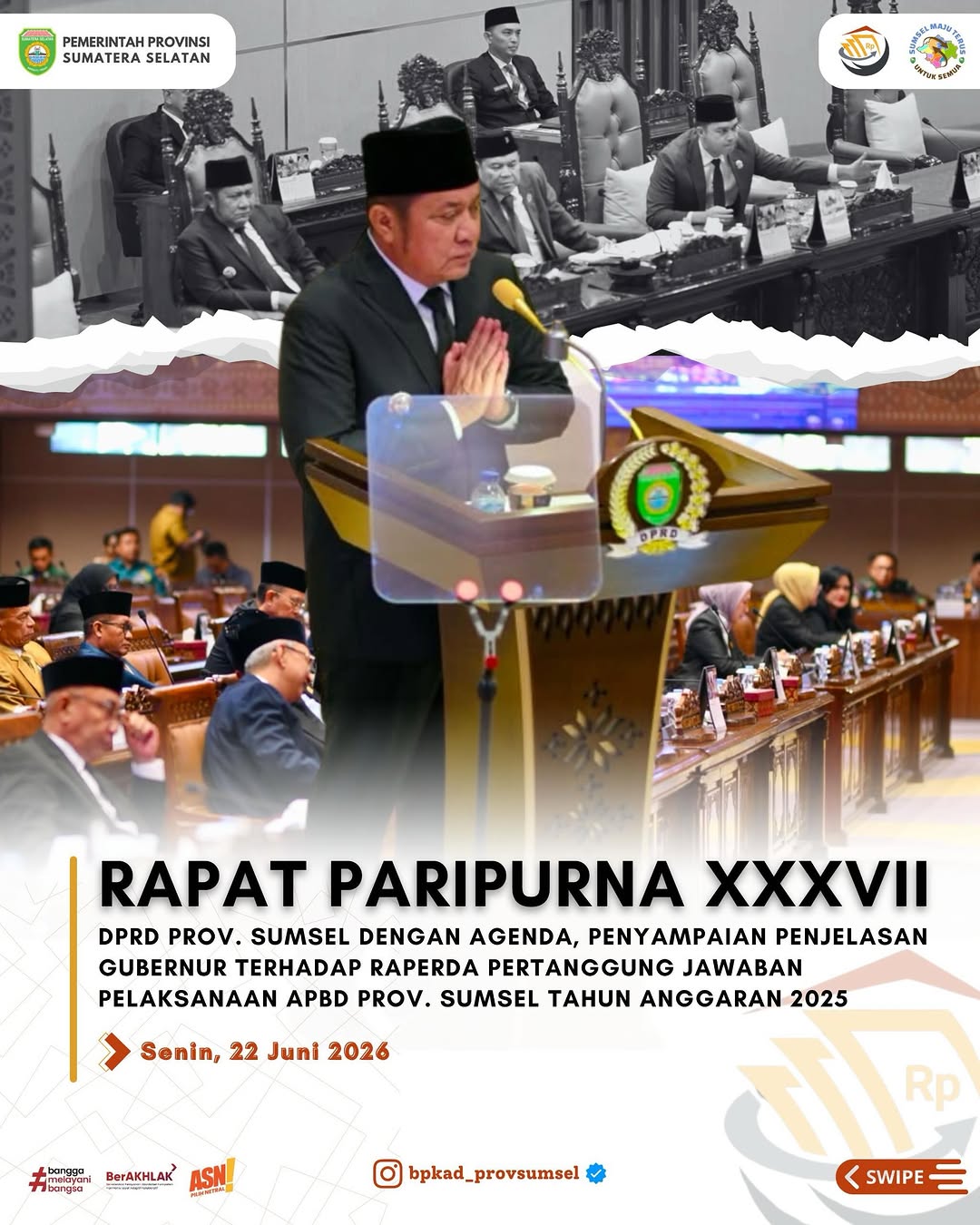 Kegiatan Instagram BPKAD