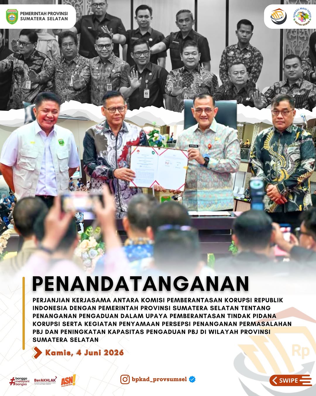 Kegiatan Instagram BPKAD