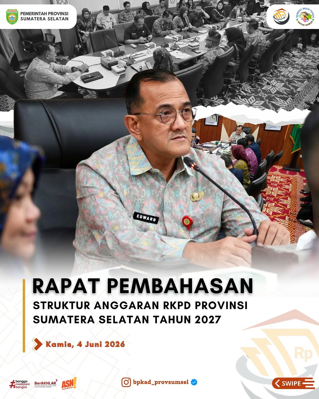 Kegiatan Instagram BPKAD