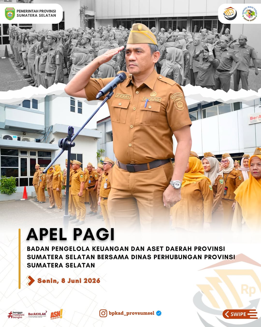 Kegiatan Instagram BPKAD