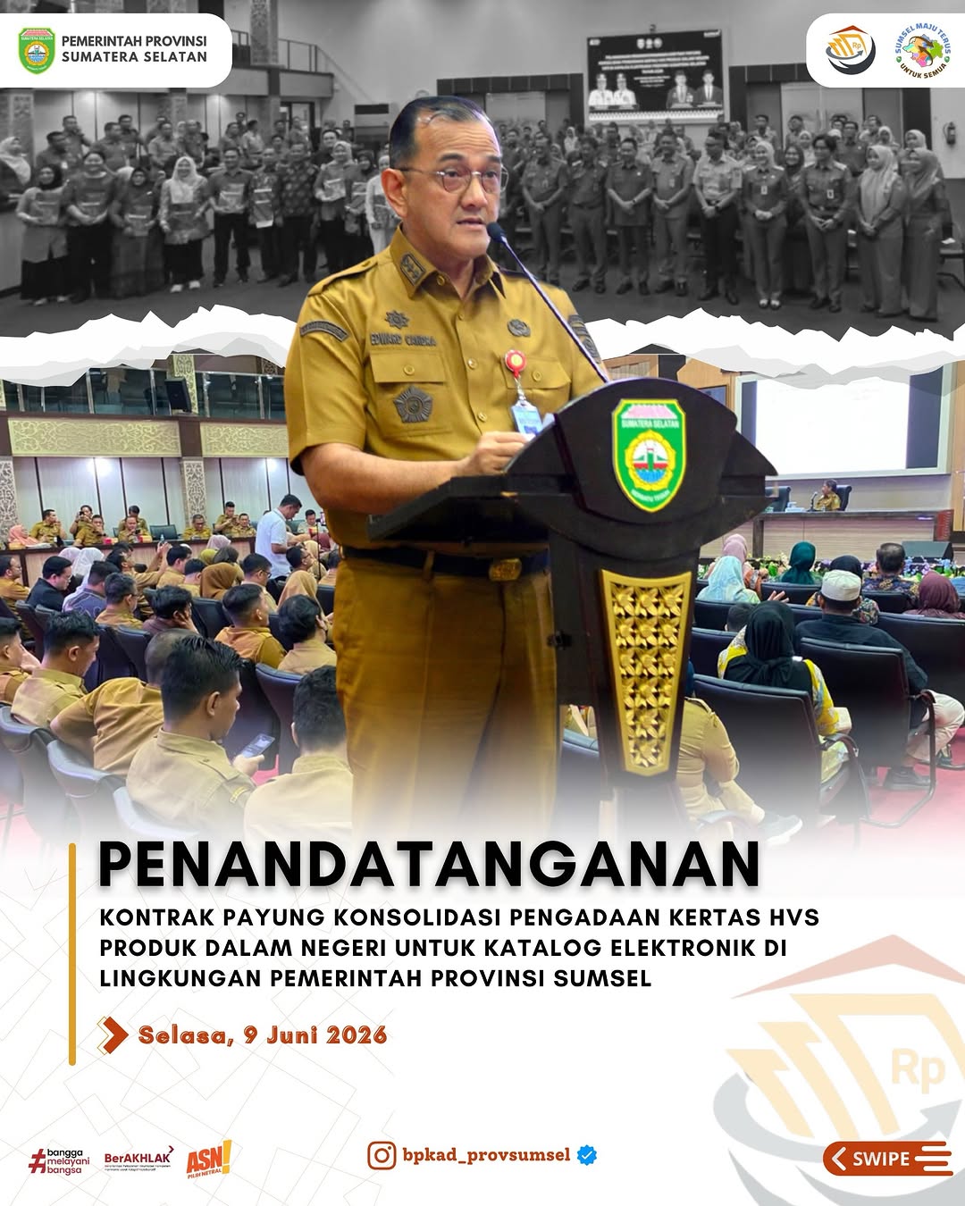 Kegiatan Instagram BPKAD