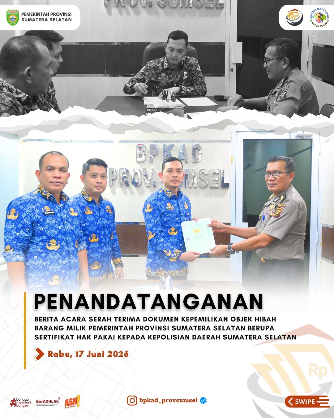 Kegiatan Instagram BPKAD