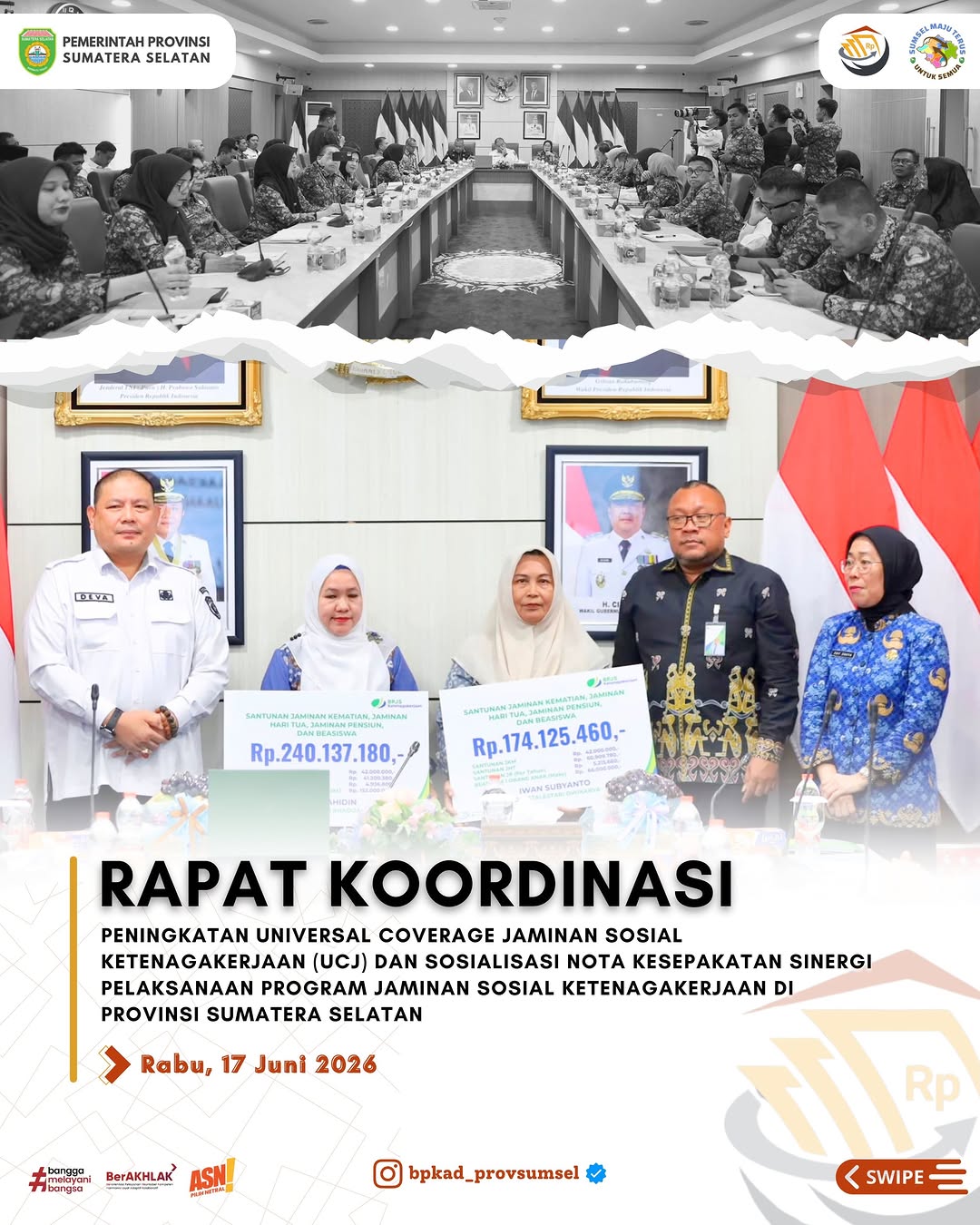 Kegiatan Instagram BPKAD