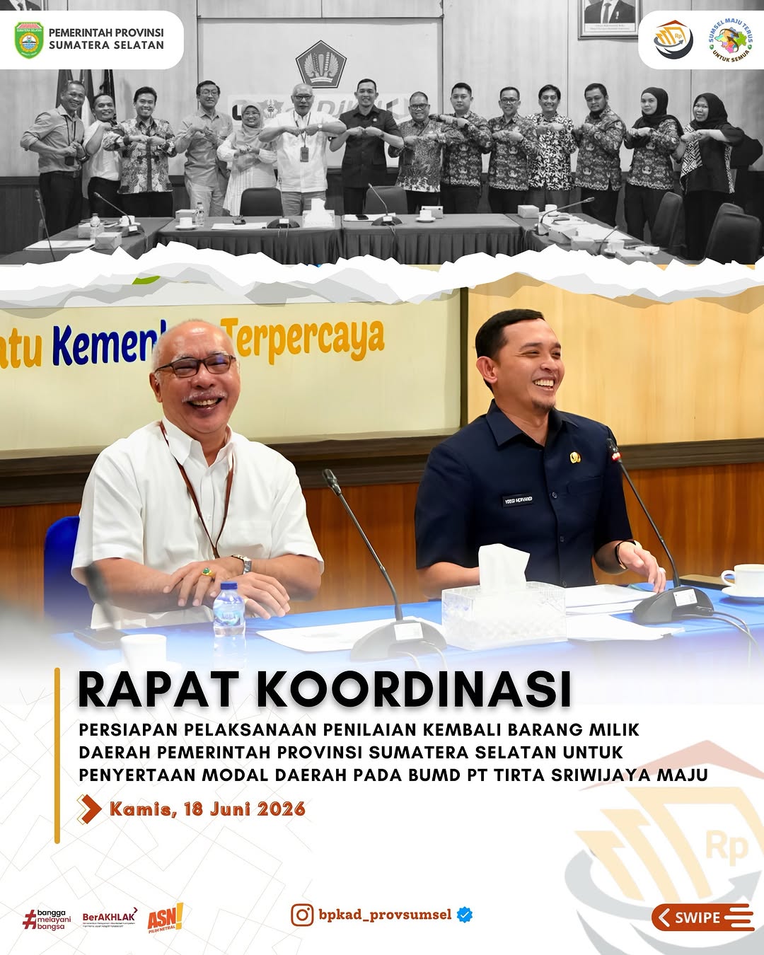 Kegiatan Instagram BPKAD
