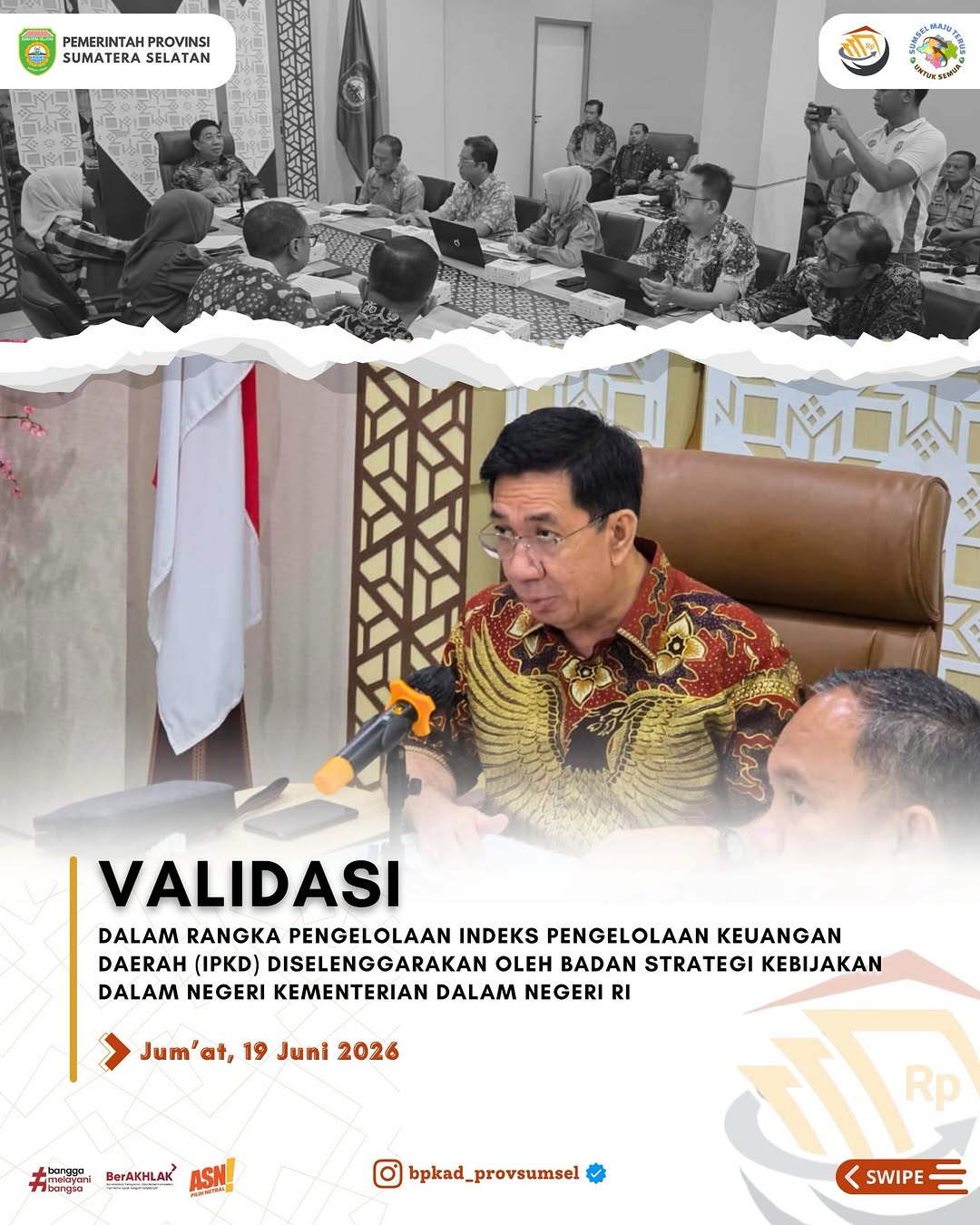 Kegiatan Instagram BPKAD