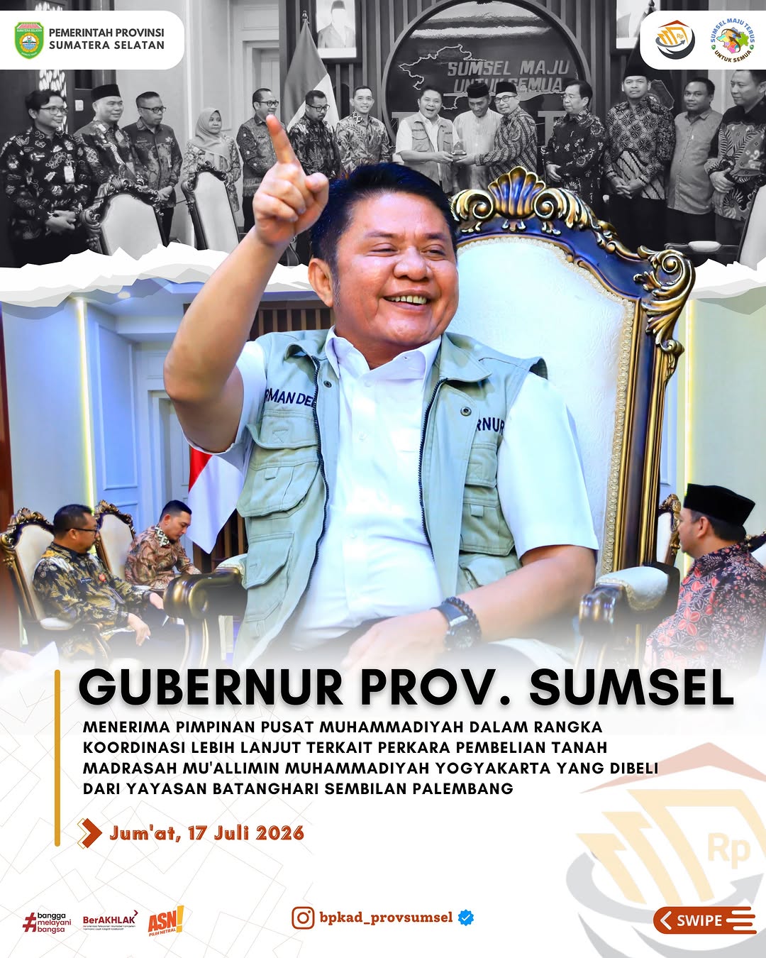 Kegiatan Instagram BPKAD