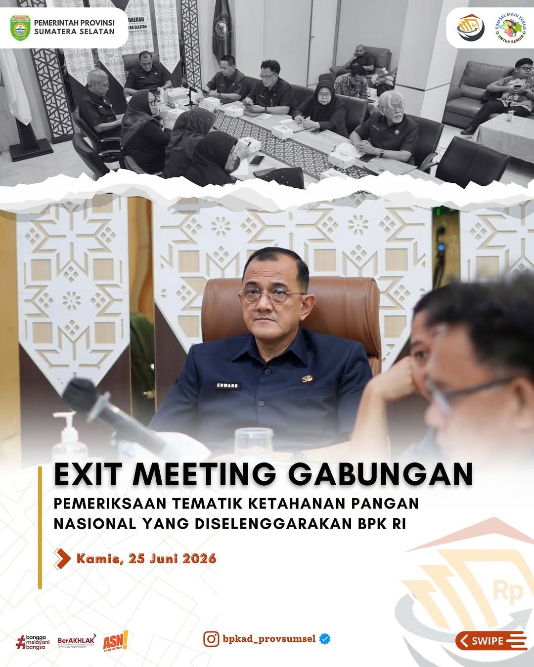 Kegiatan Instagram BPKAD