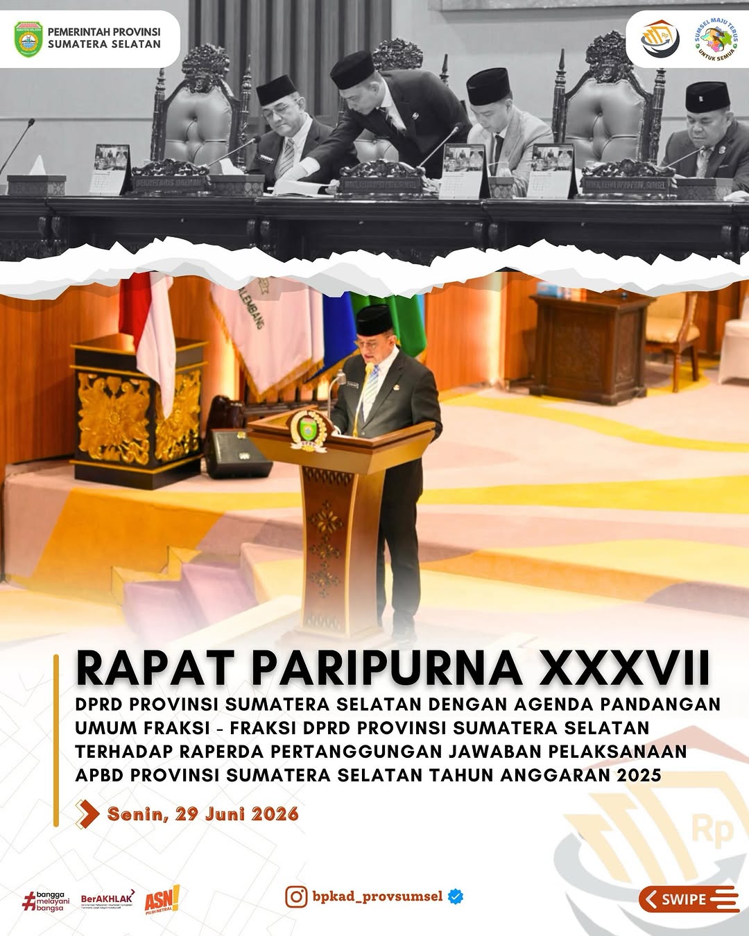 Kegiatan Instagram BPKAD