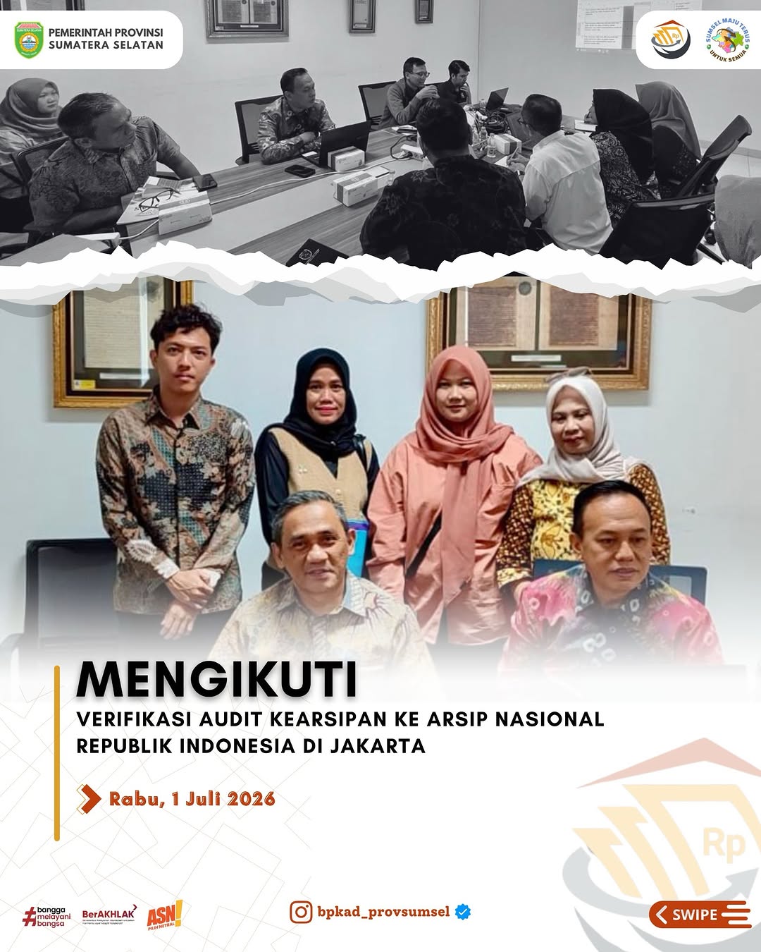 Kegiatan Instagram BPKAD