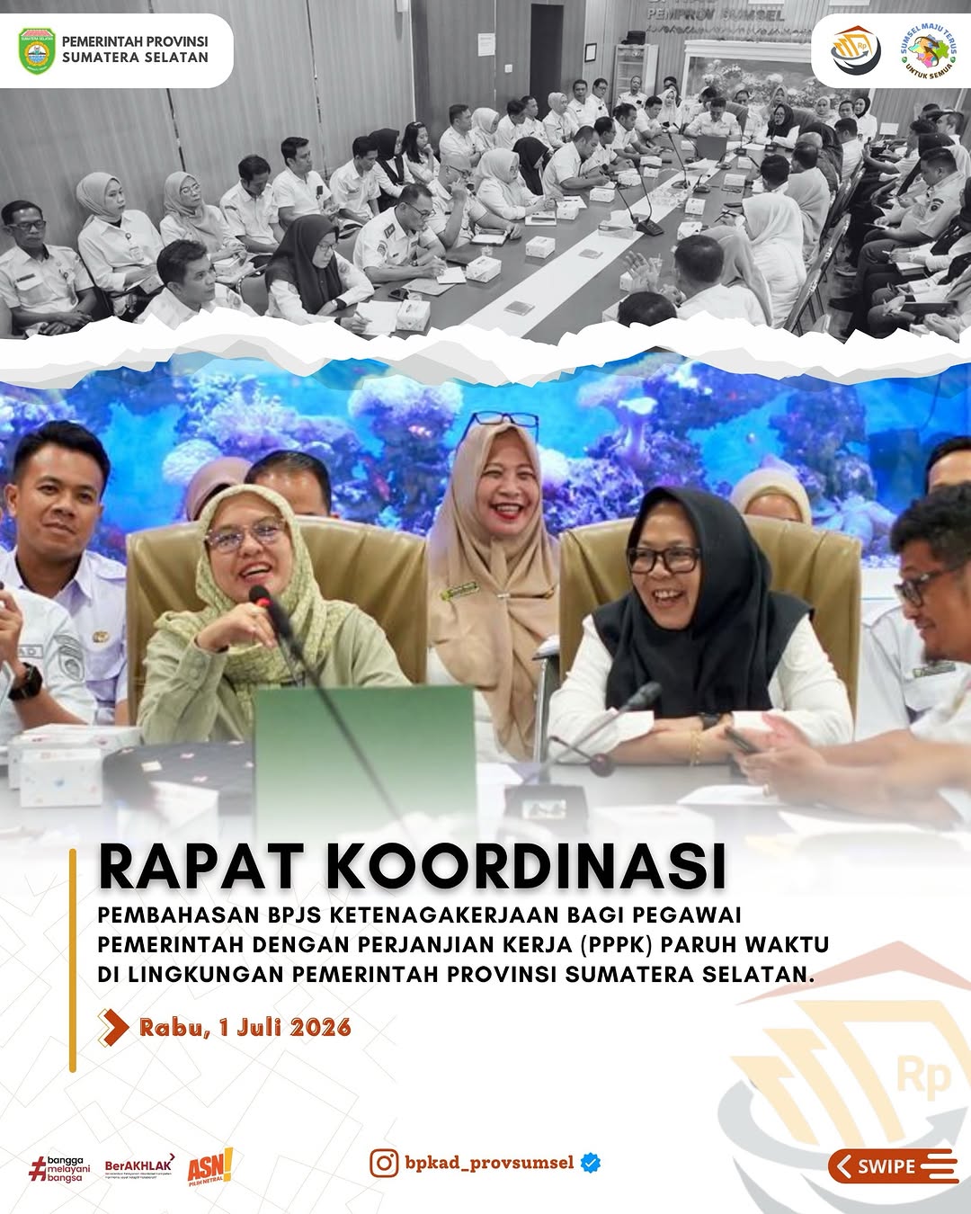 Kegiatan Instagram BPKAD