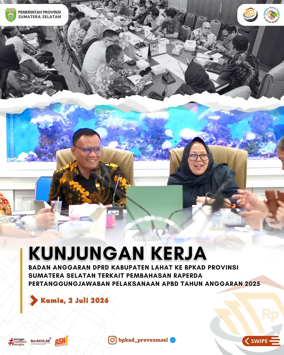 Kegiatan Instagram BPKAD
