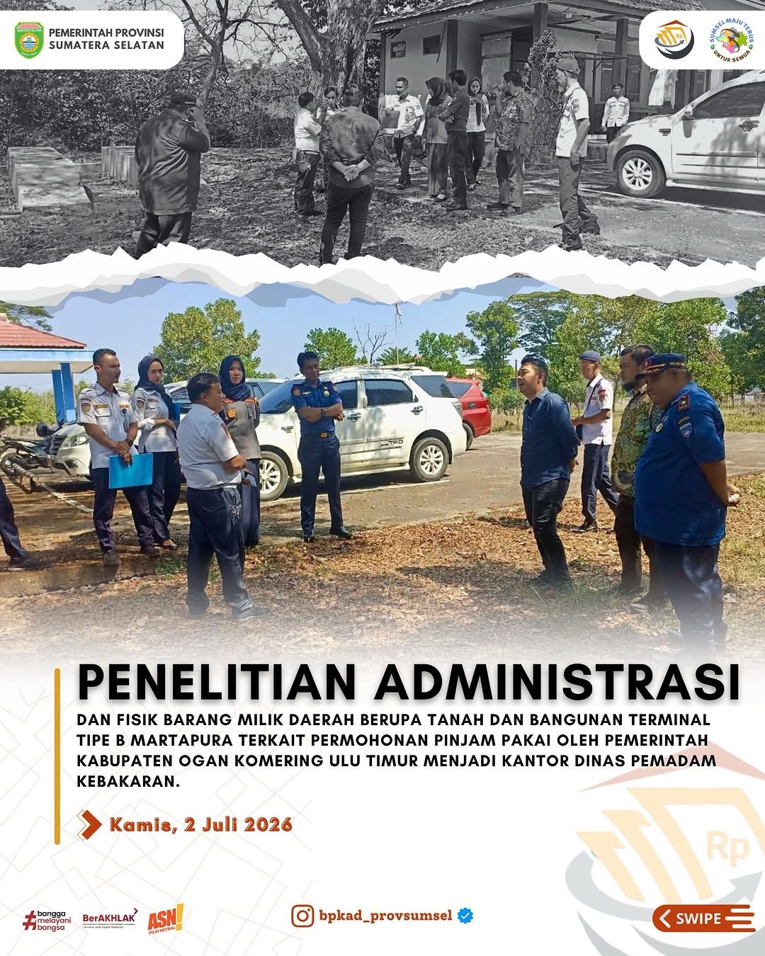 Kegiatan Instagram BPKAD