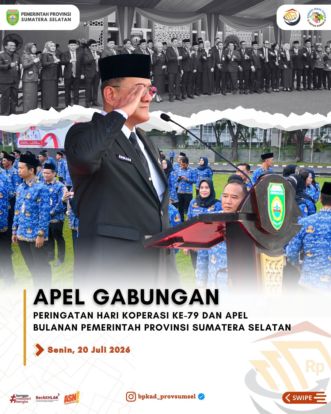 Kegiatan Instagram BPKAD
