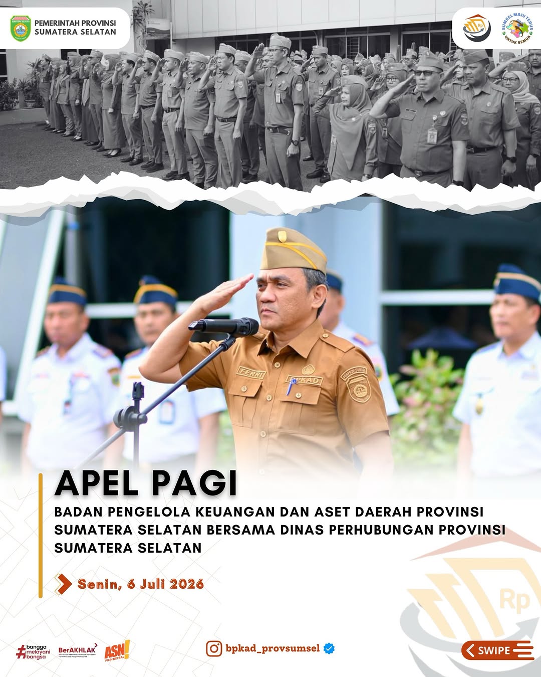 Kegiatan Instagram BPKAD