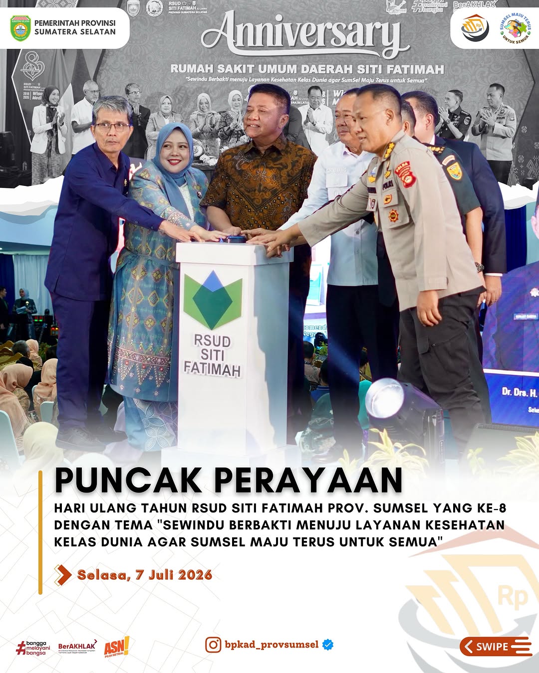 Kegiatan Instagram BPKAD