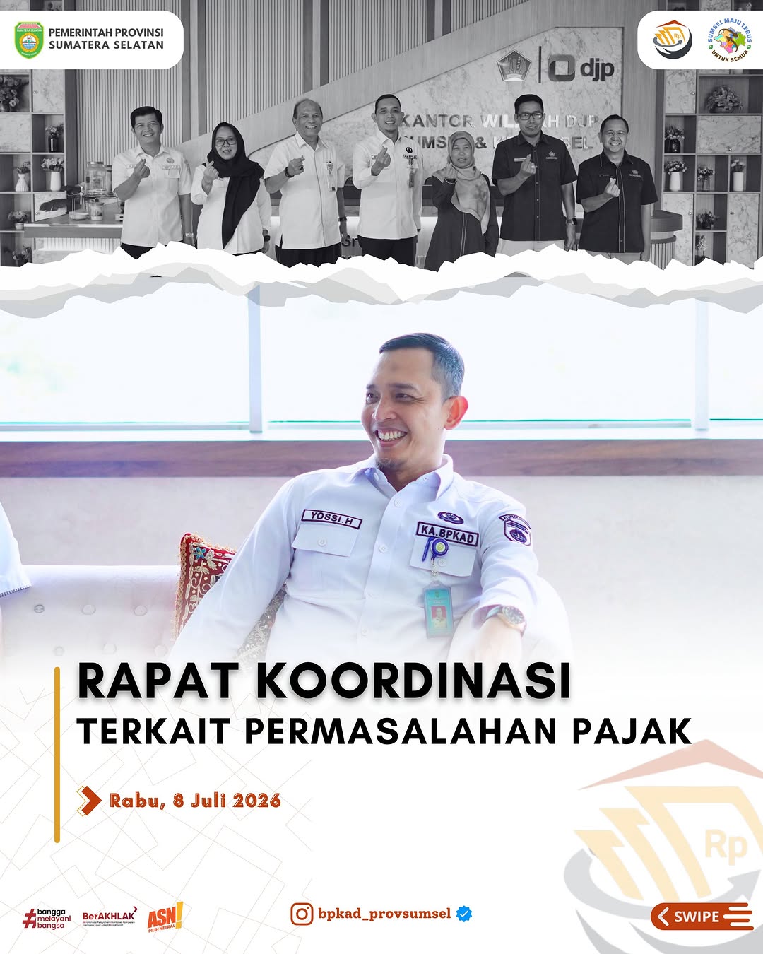 Kegiatan Instagram BPKAD