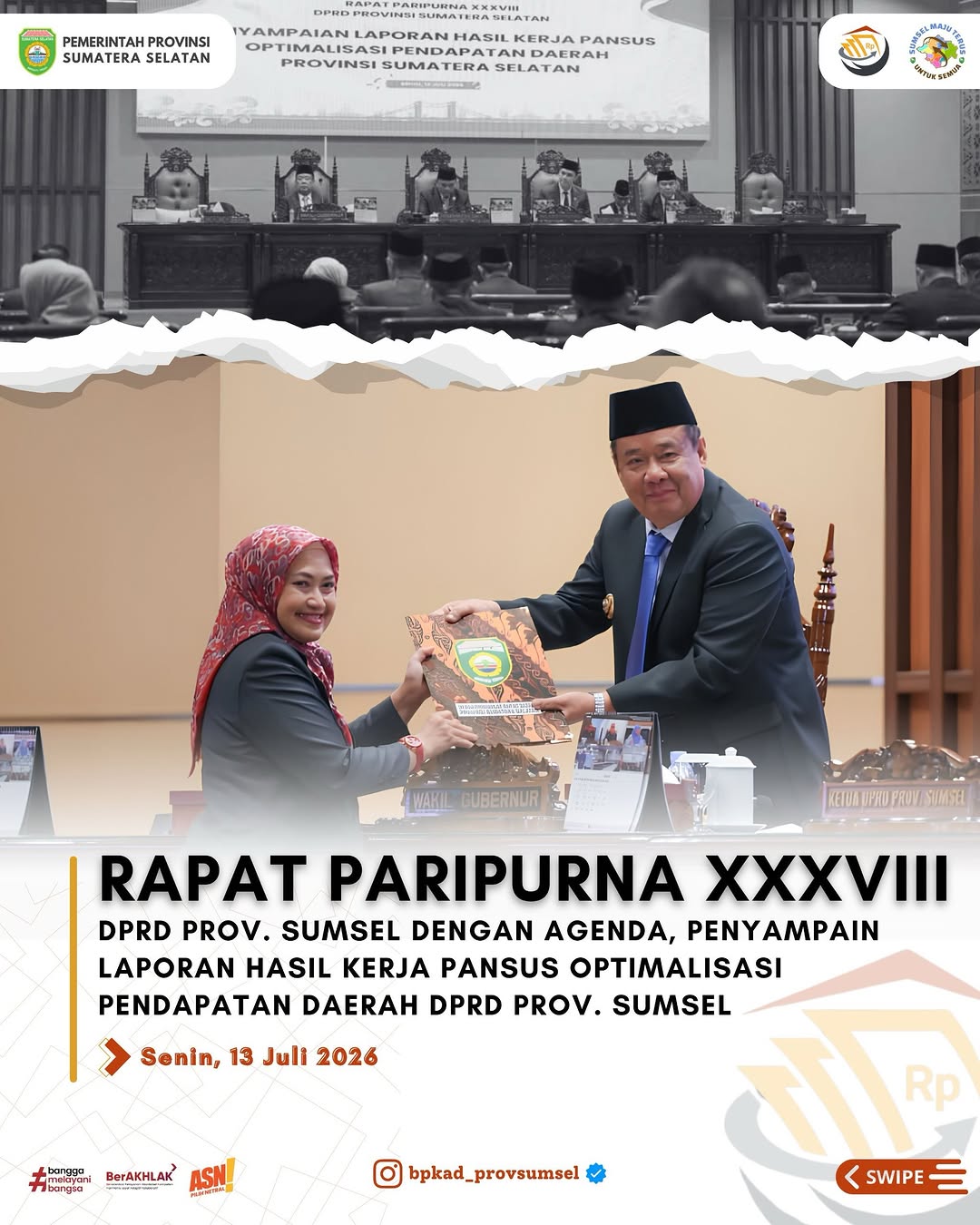 Kegiatan Instagram BPKAD
