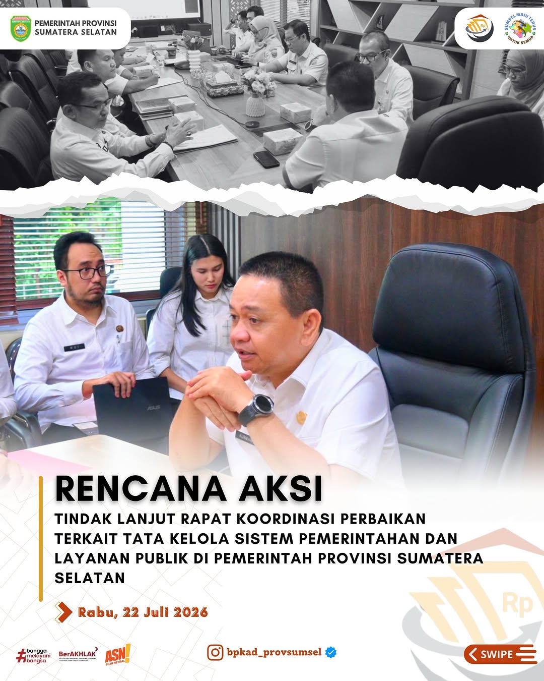 Kegiatan Instagram BPKAD