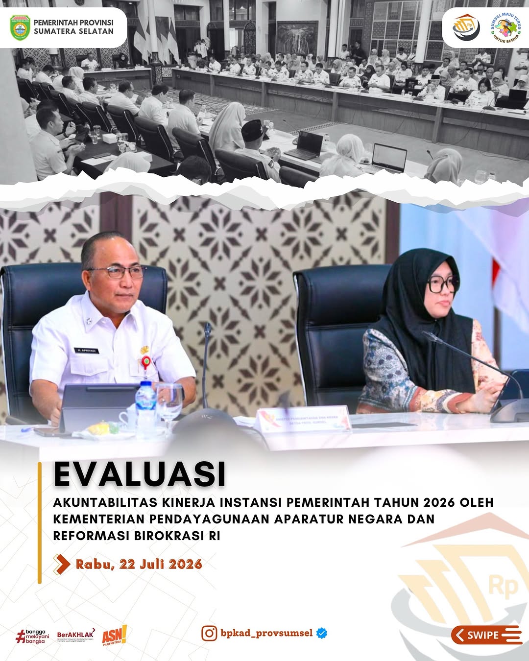 Kegiatan Instagram BPKAD