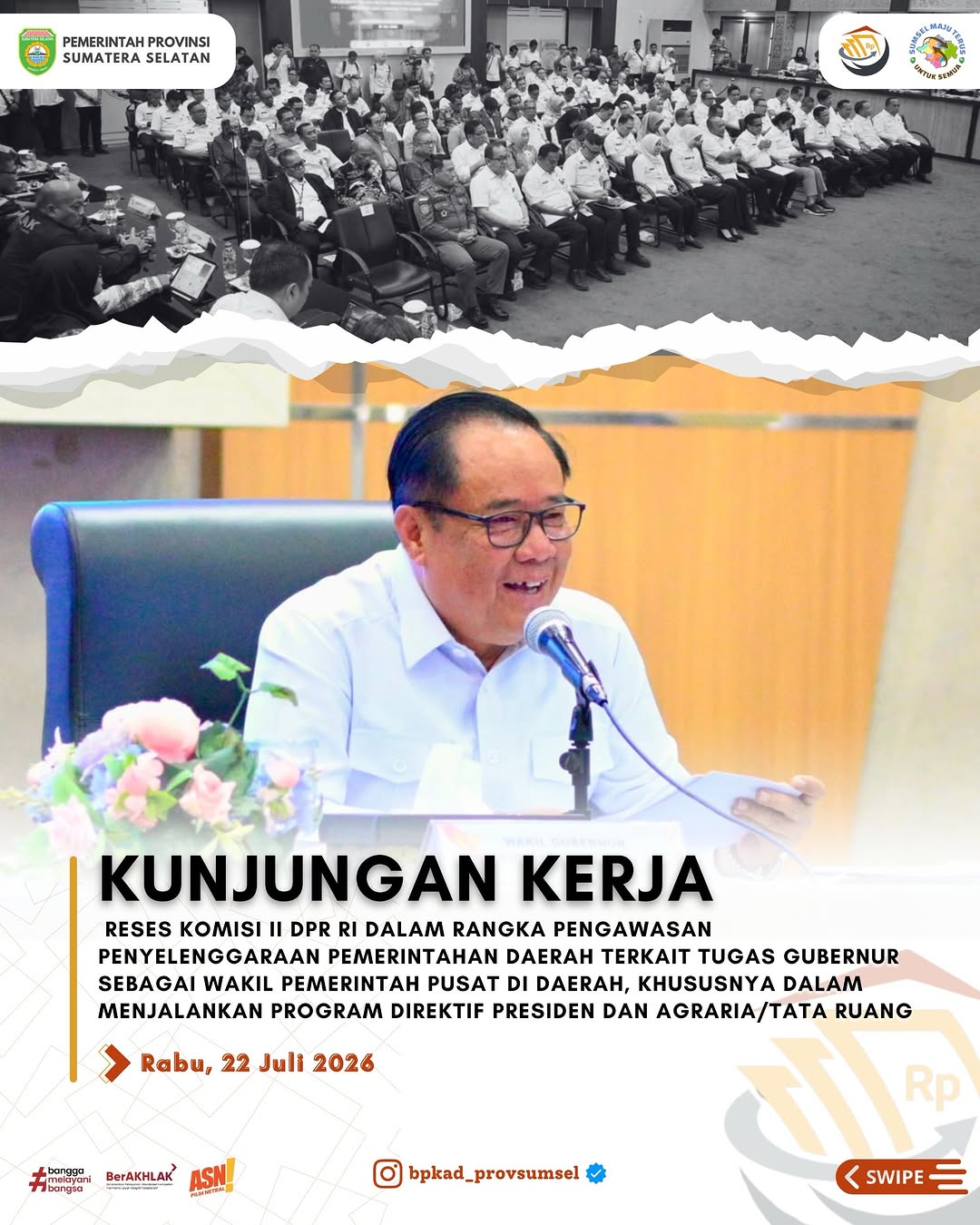Kegiatan Instagram BPKAD