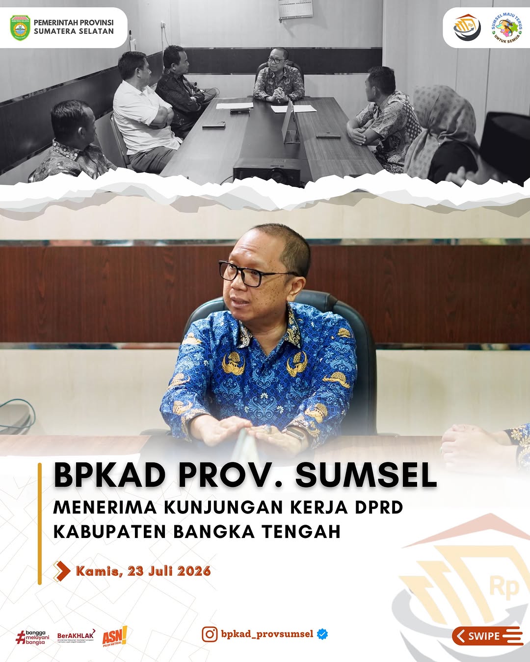Kegiatan Instagram BPKAD