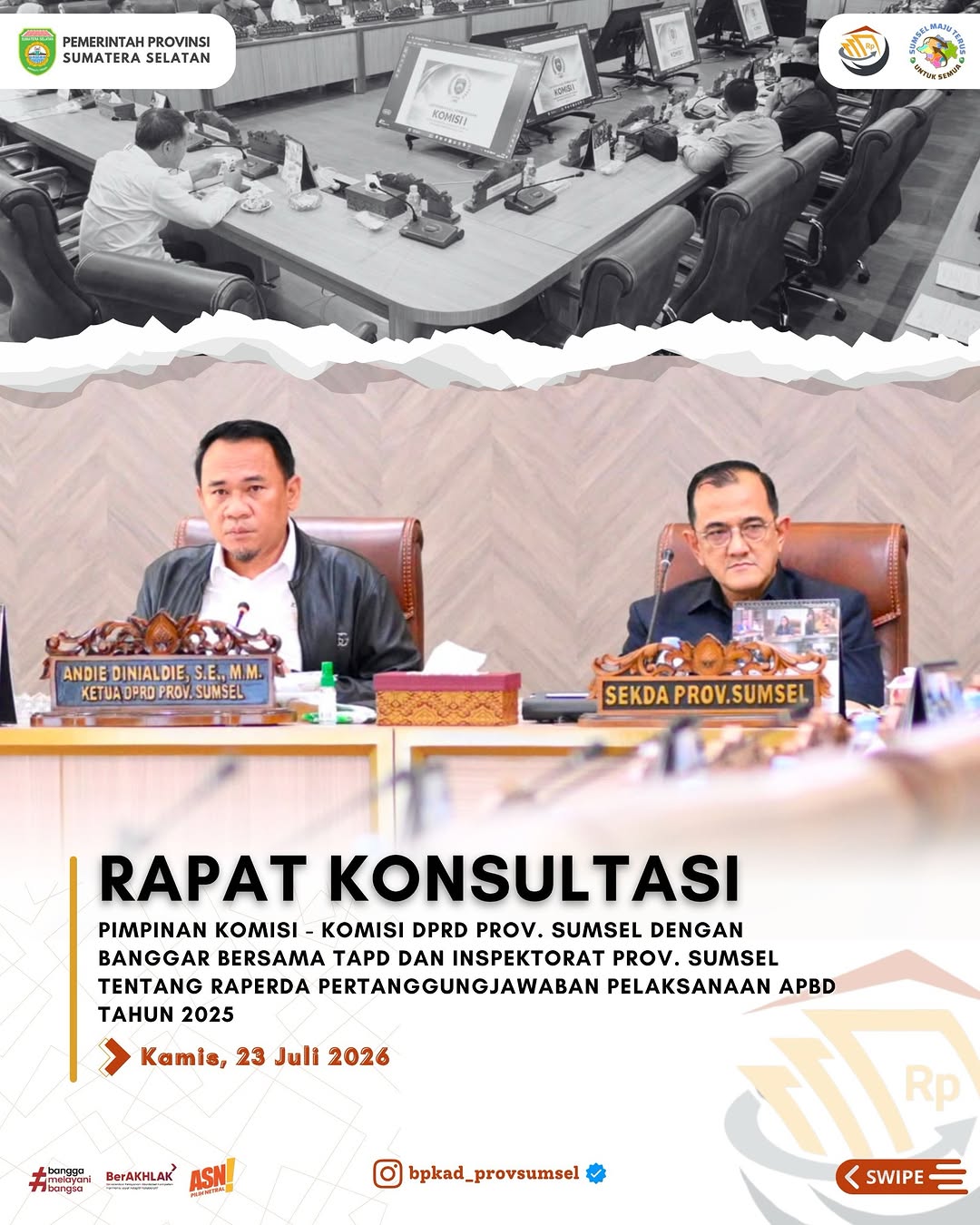 Kegiatan Instagram BPKAD