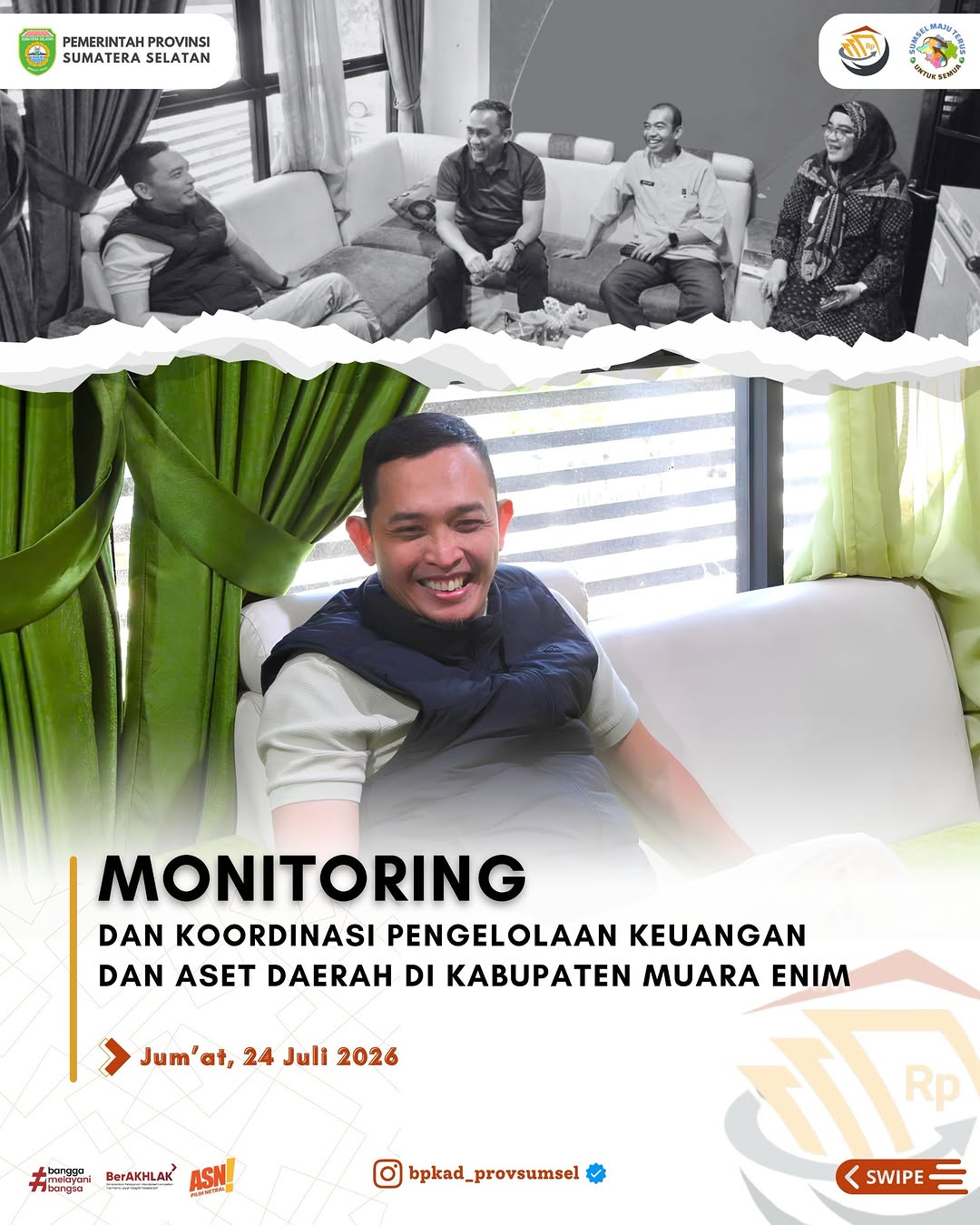 Kegiatan Instagram BPKAD
