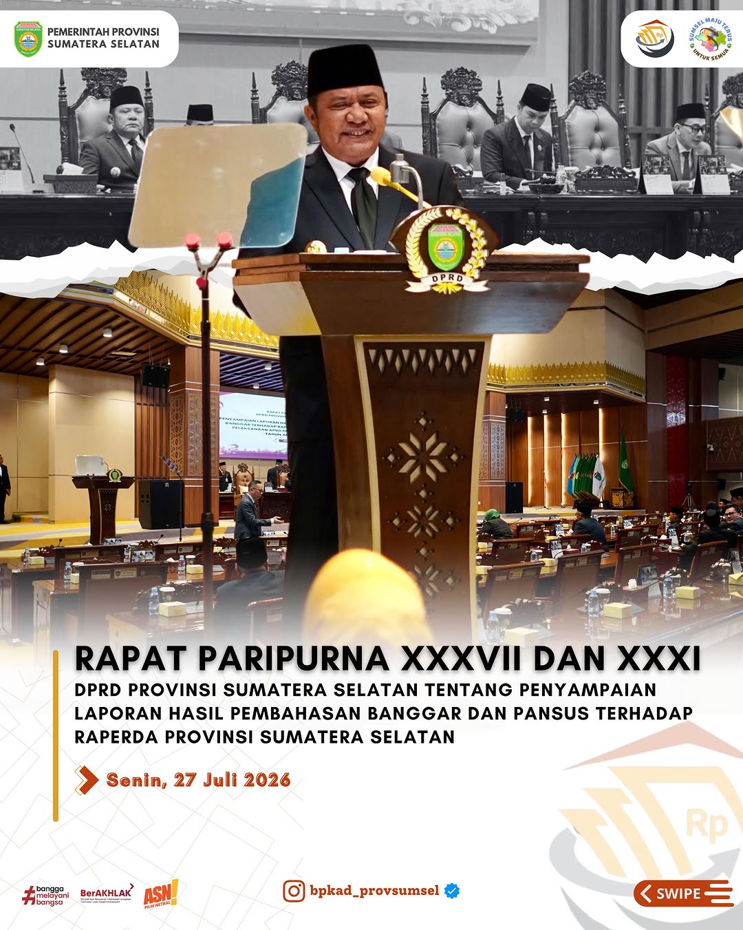 Kegiatan Instagram BPKAD